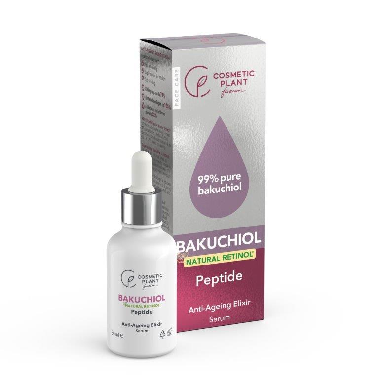 Ser anti-ageing pentru fata Elixir Bakuchiol, 30 ml, Cosmetic Plant