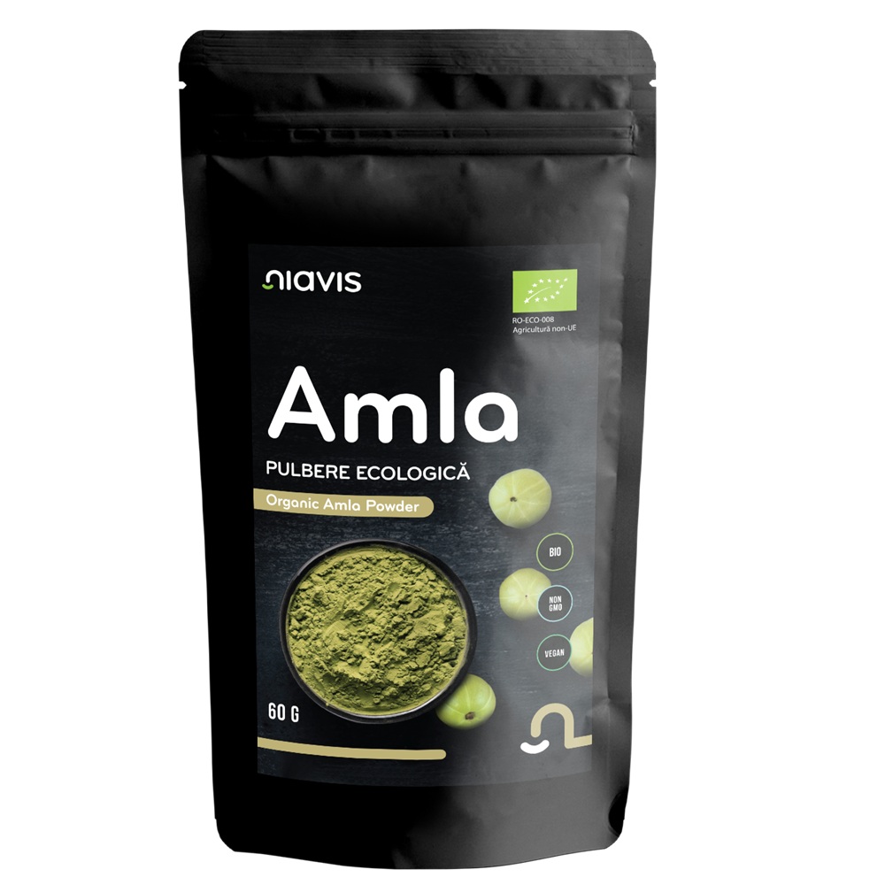 Amla pulbere ecologica, 60 g, Niavis