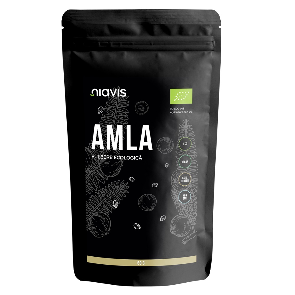 Amla pulbere ecologica, 60 g, Niavis