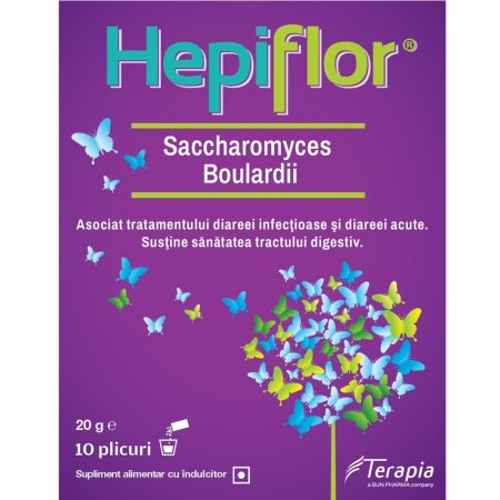Hepiflor Saccharomyces Boulardii, 10 plicuri, Terapia 702723
