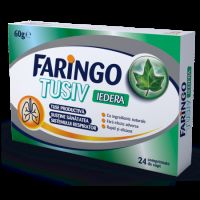 Faringo Tusiv cu iedera, 24 comprimate, Terapia