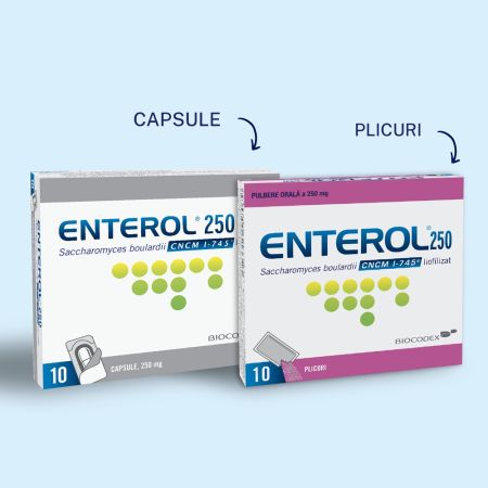 Enterol, 250 mg, 10 capsule, Biocodex 667617