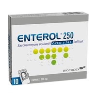 Enterol, 250 mg, 10 capsule, Biocodex