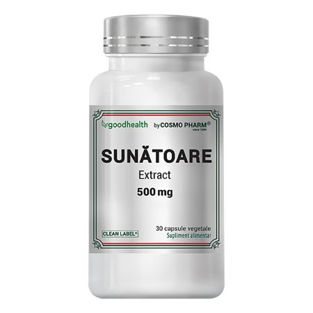 Sunatoare Extract, 500 mg, 30 capsule, Cosmo Pharm