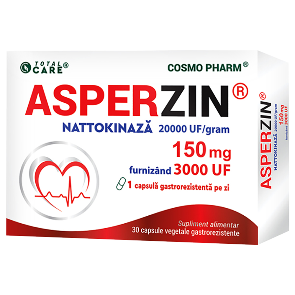 Asperzin Total Care, 150 mg, 30 capsule, Cosmo Pharm