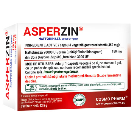 Asperzin Total Care, 150 mg, 30 capsule, Cosmo Pharm 754750