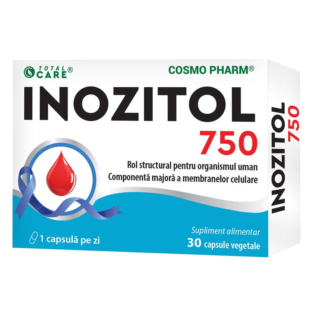 Inozitol, 750 mg, 30 capsule, Cosmo Pharm