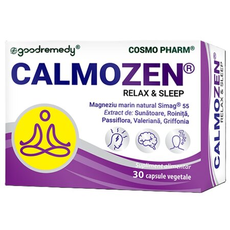 Calmo Zen Relax & Spleep, 30 capsule, Cosmo Pharm