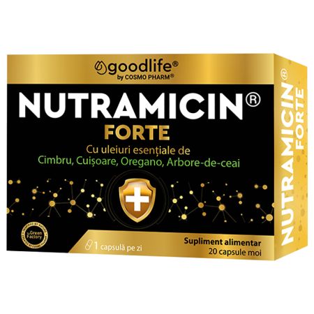 Nutramicin Forte, 20 capsule, Cosmo Pharm