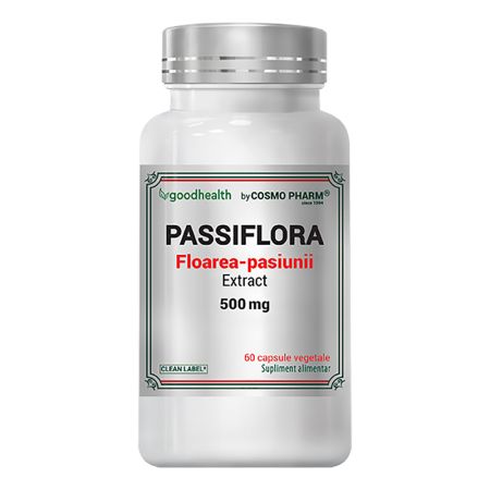 Passiflora Extract, 500 mg, 60 capsule, Cosmo Pharm