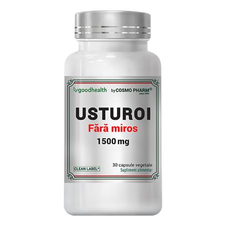 Usturoi fara miros, 1500 mg, 30 capsule, Cosmo Pharm