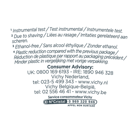 Pachet Deodorant roll-on antiperspirant pentru barbati Invisible Resist 72H, 50 ml + 50 ml, Vichy 699439