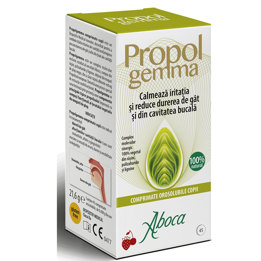 Propolgemma copii, 45 comprimate, Aboca