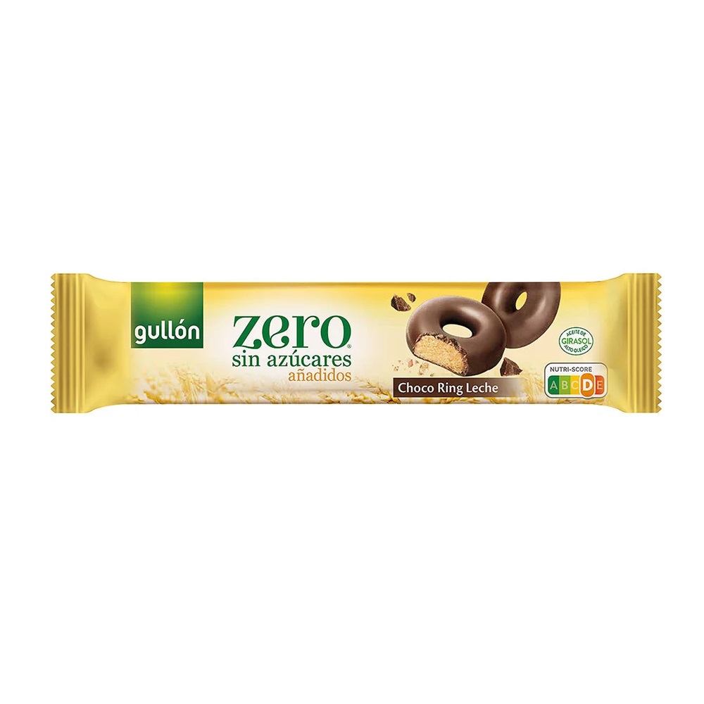 Biscuiti fara zahar Choco Ring, 128 g, Gullon