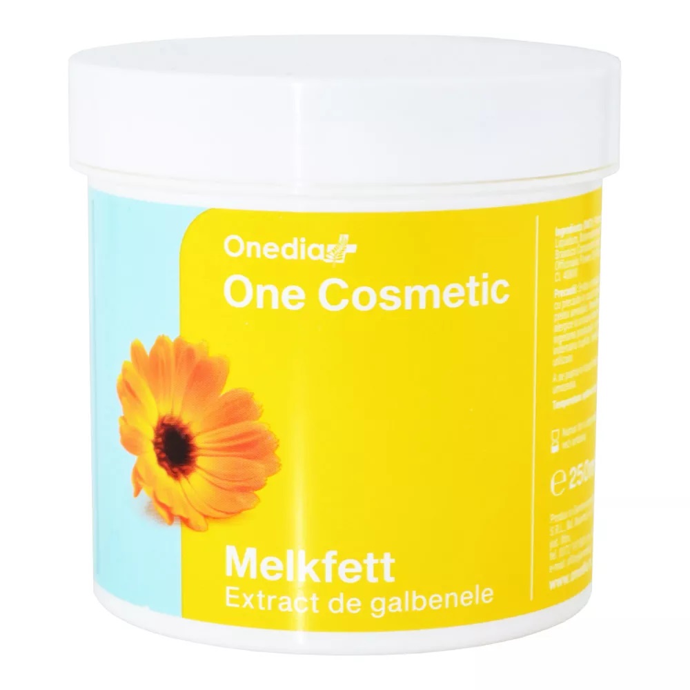 Crema de galbenele Melkfett One Cosmetic, 250 ml, Onedia