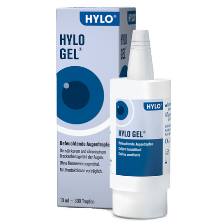 Picaturi lubrifiante pentru ochi Hylo-Gel, 10 ml, Ursapharm 743006