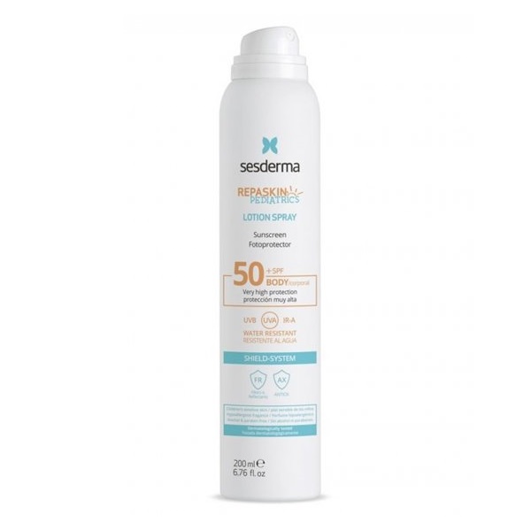 Spray de protectie solara pentru copii SPF 50+ Repaskin Pediatric, 200 ml, Sesderma