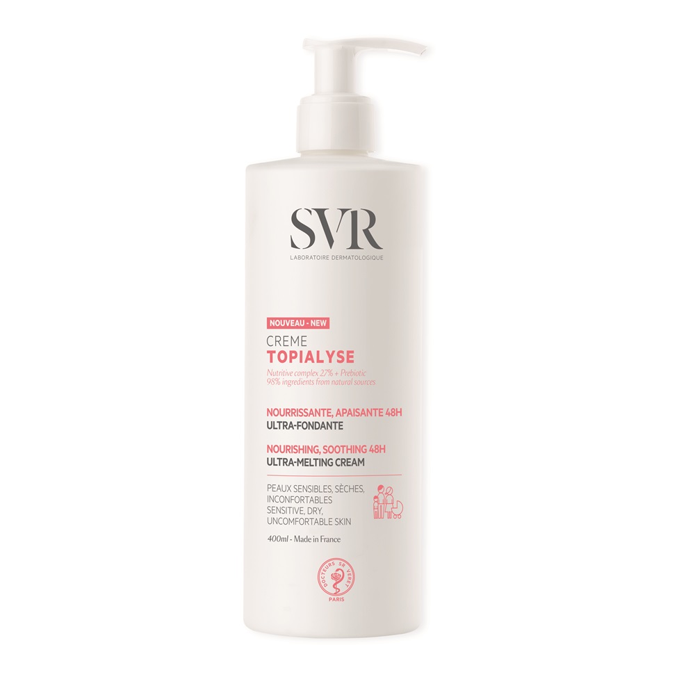 Crema emolienta Topialyse, 400 ml, Svr