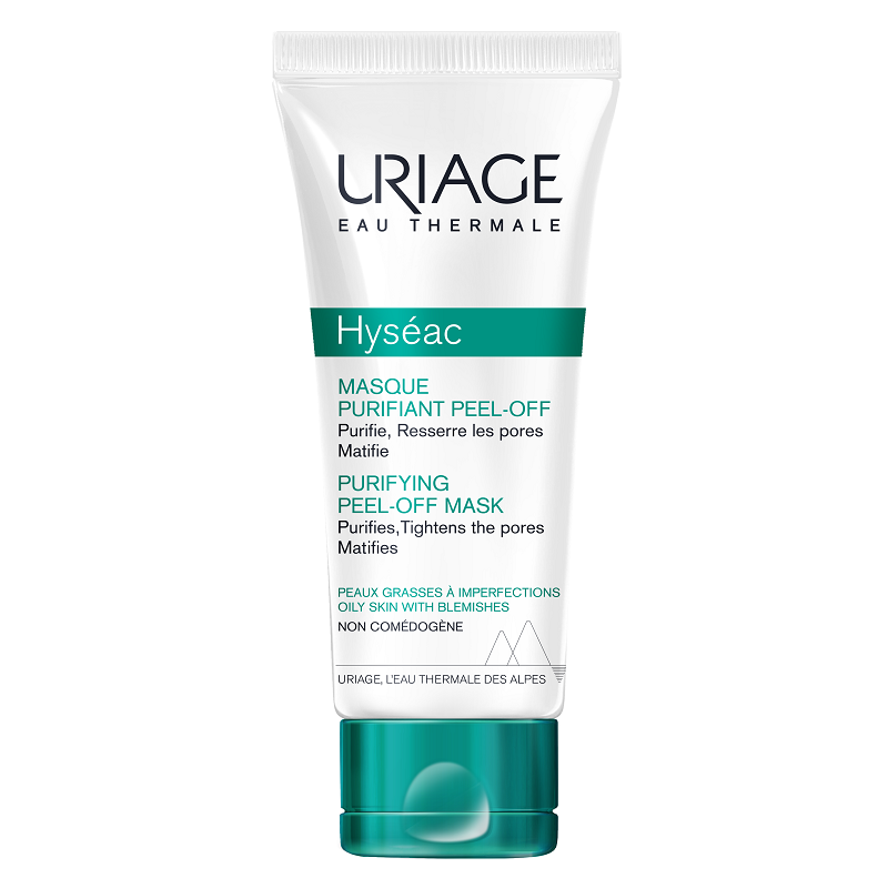 Masca purifianta peel-off Hyseac, 50 ml, Uriage