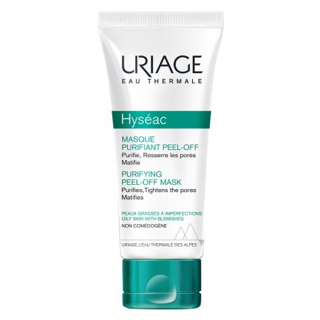 Masca purifianta peel-off Hyseac, 50 ml, Uriage