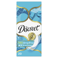 Absorbante zilnice Mutiform Spring Breeze, 20 bucati, Discreet
