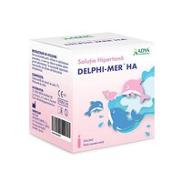 Solutie hipertonica Delphi-MER HA, 20 unidoze x 5 ml, Adya Green Pharma
