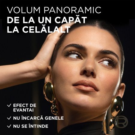 Pachet Spray pentru fixarea machiajului Infaillible 3 Second, 75 ml + Mascara pentru volum Nuanta Black Panorama By Volume Million Lashes, 9.9 ml, L'Oreal 673684
