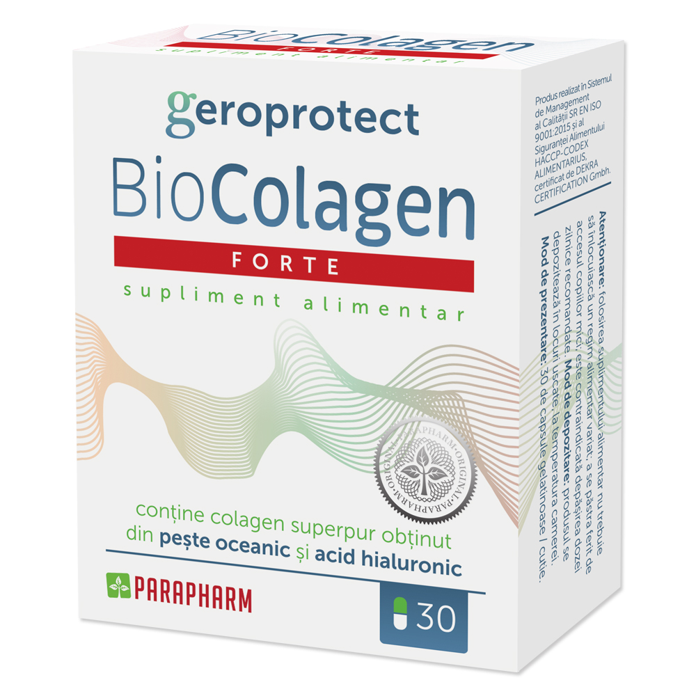 BioColagen Forte, 30 capsule, Parapharm