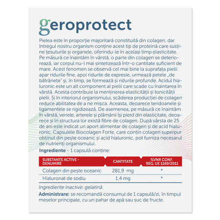 BioColagen Forte, 30 capsule, Parapharm 690016