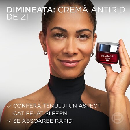Pachet Revitalift Laser Crema antirid de zi, 50 ml + Crema antirid de noapte, 50 ml, Loreal 673639