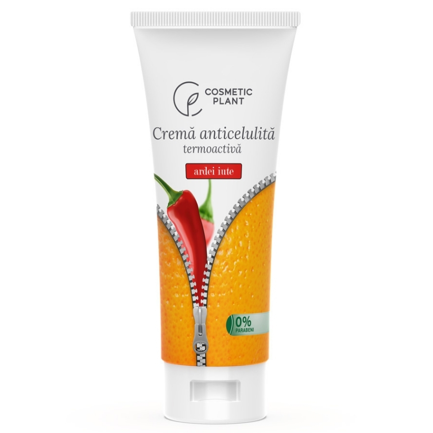 Crema anticelulita termoactiva, 200 ml, Cosmetic Plant