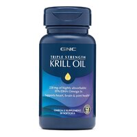 Triple Strength Ulei de Krill (735822), 30 Capsule, GNC
