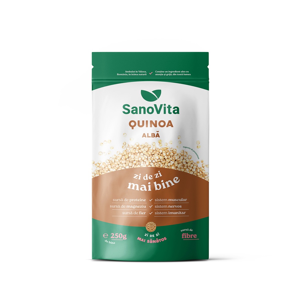 Quinoa alba, 250 g, Sanovita