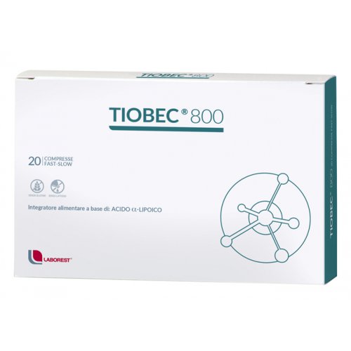 Tiobec 800, 20 comprimate, Laborest Italia