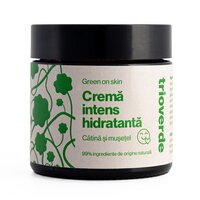 Crema de fata intens hidratanta, 60 ml, Trio Verde