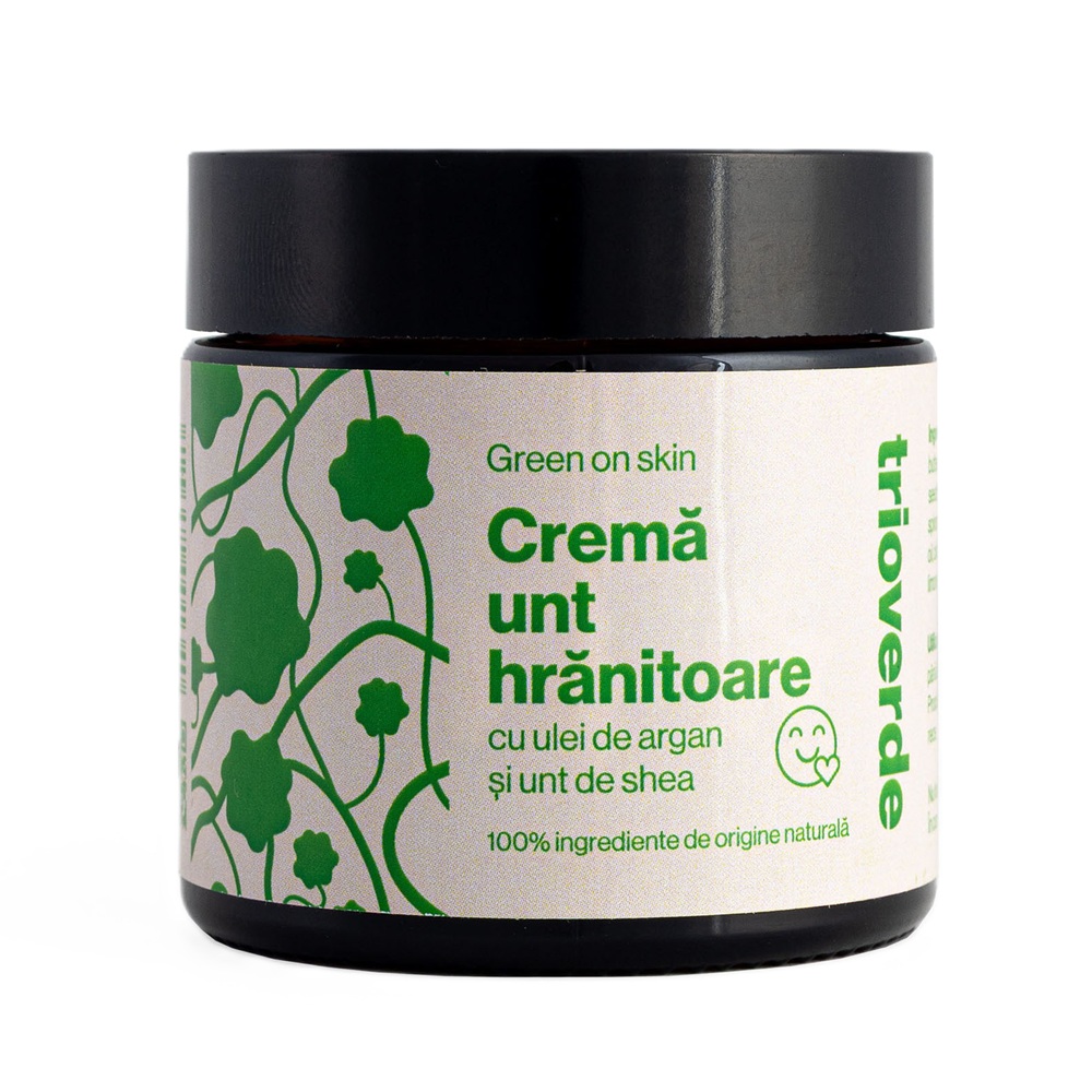 Crema de fata hranitoare, 50 g, Trio Verde