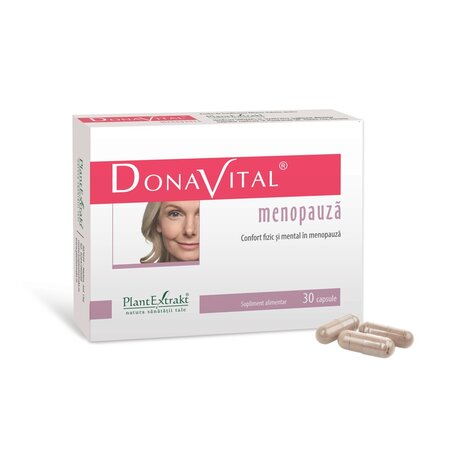 Donavital menopauza, 30 capsule, Plant Extrakt 732624