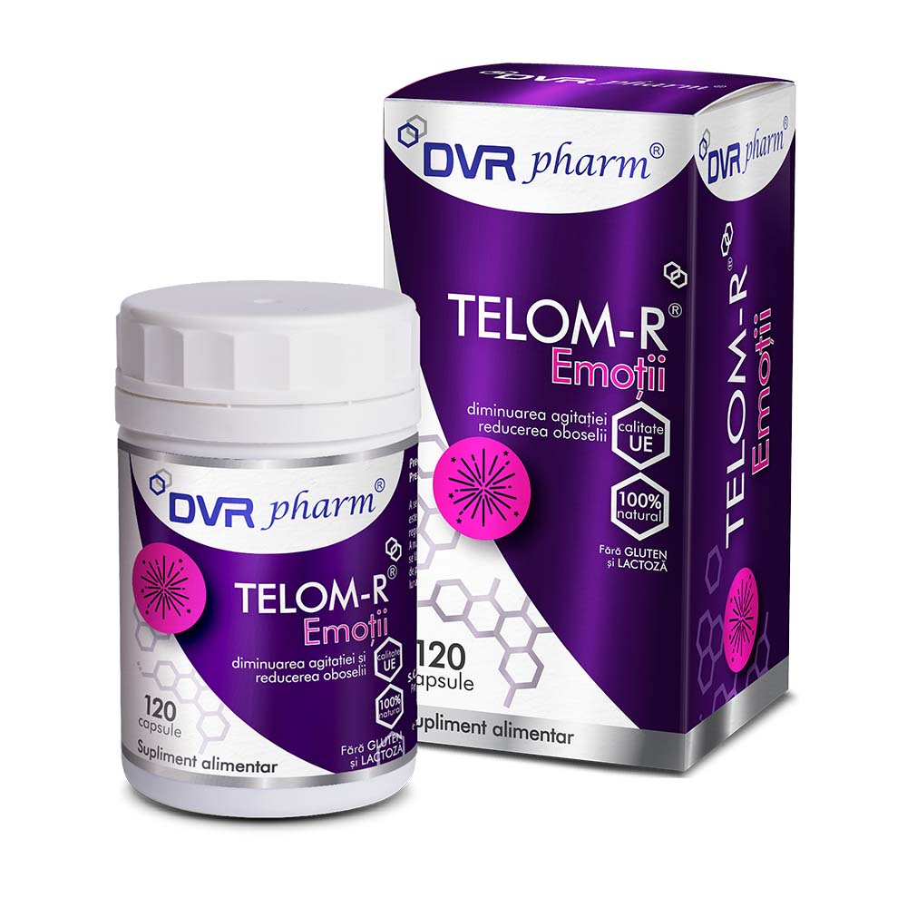 Telom-R Emotii, 120 cspsule, DVR Pharm 