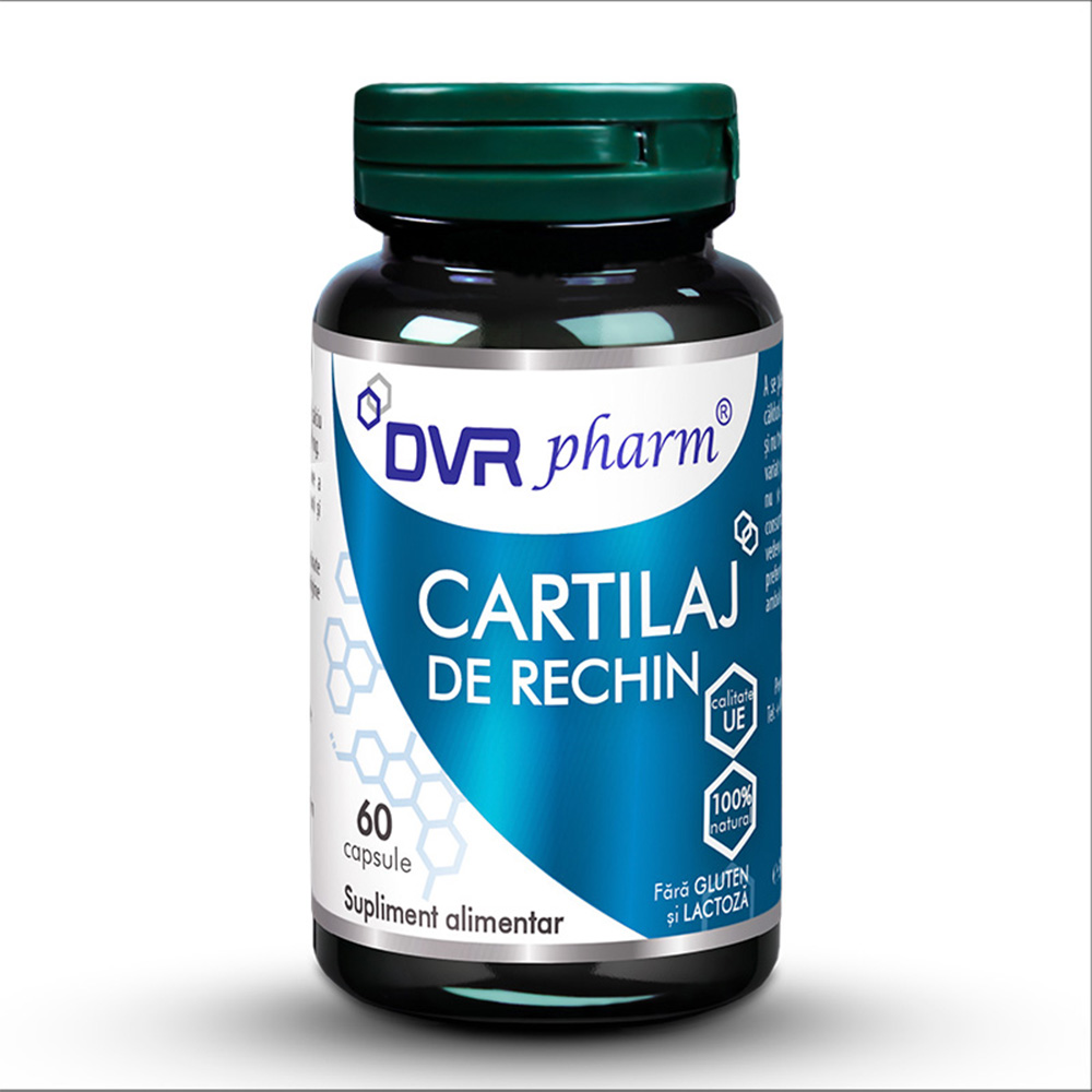 Cartilaj de rechin, 60 capsule, Dvr Pharm