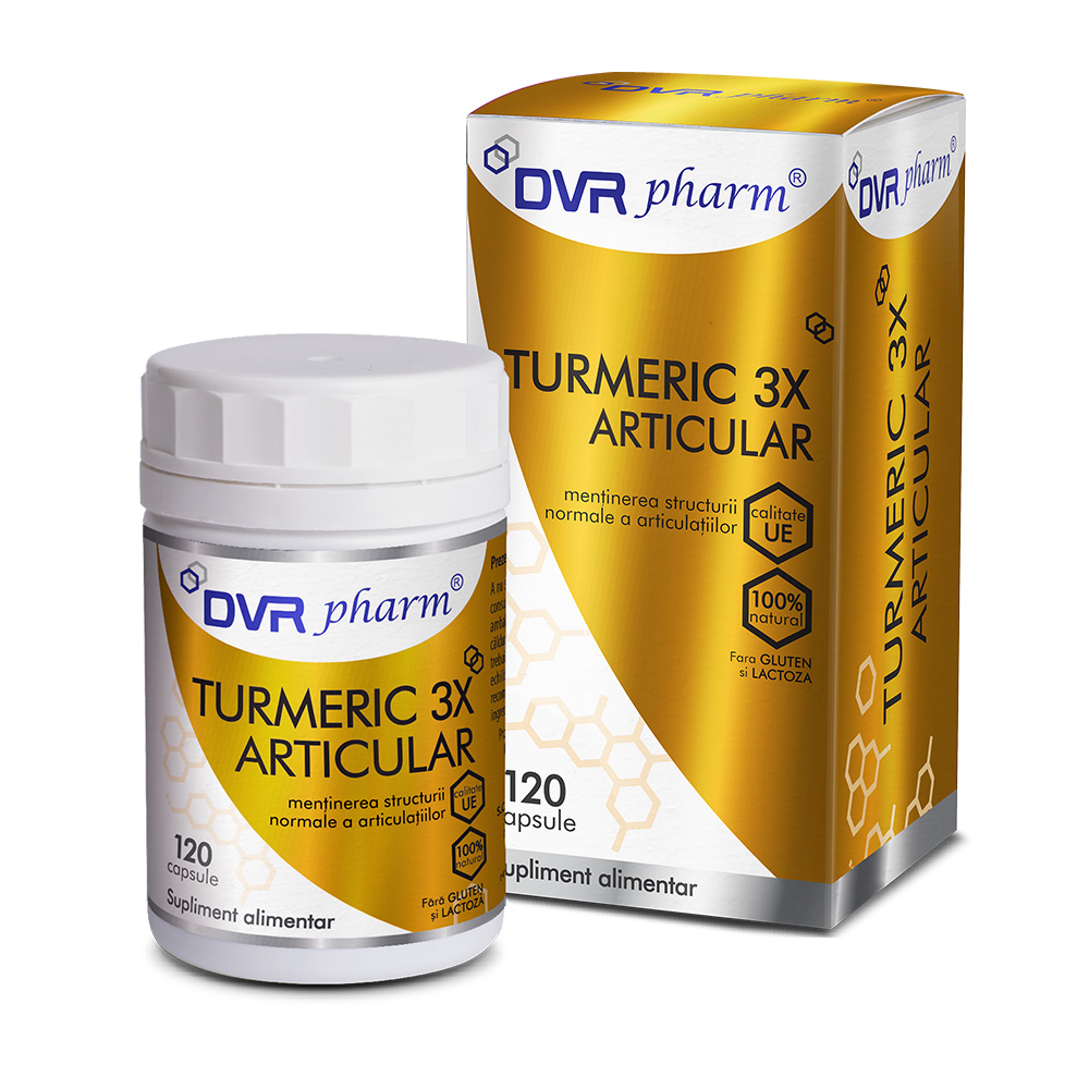 Turmeric 3X articular, 120 capsule, DVR Pharm