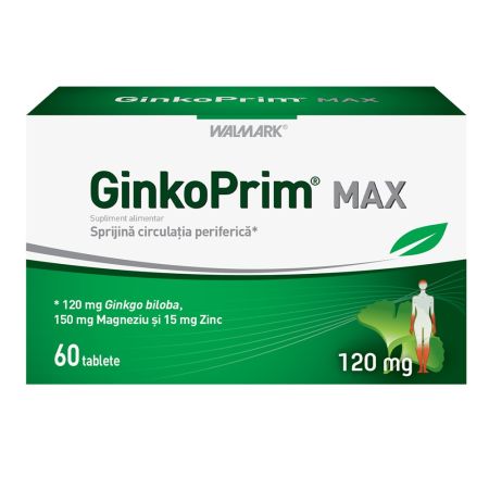 GinkoPrim Max, 120 mg, 60 tablete, Walmark