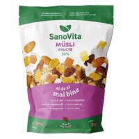 Musli cu Fructe, 500 g, Sanovita