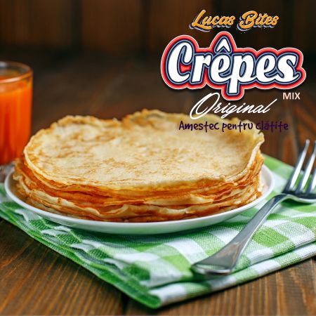 Mix de faina pentru clatite traditionale frantuzesti, 280 g, Lucas Bites 655571