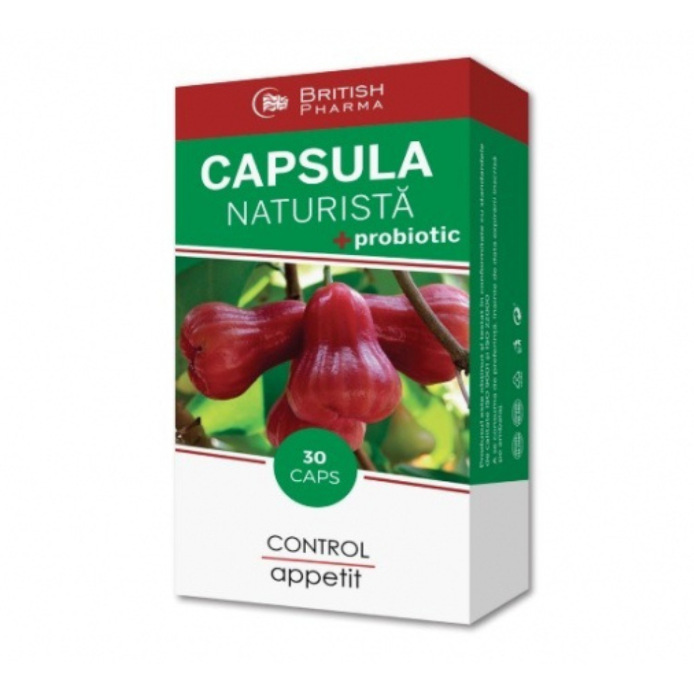 Capsula Naturista cu Probiotic, 30 capsule, Canadian Farmaceuticals