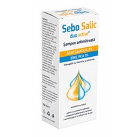 Sampon antimatreata Sebo Salic duo active, 125 ml, Slavia Pharm