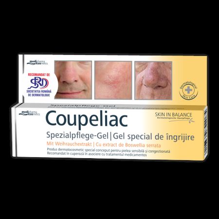 Gel pentru pielea sensibila si congestionanta Coupeliac, 20 ml, Pharmatheiss Cosmetics