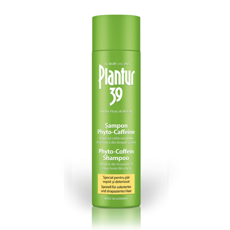 Sampon pentru par vopsit si deteriorat Phyto-Caffeine Plantur 39, 250 ml, Dr. Kurt Wolff 721500