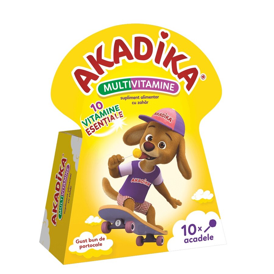 Acadele Acadele Akadika Multivitamine, 10 bucati, Fiterman Pharma : Farmacia ...