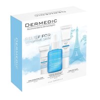 Pachet Hydrain3 Ser hidratant + Crema contur ochi + Crema intens hidratanta, 30 ml + 15 ml + 2.5 ml, Dermedic