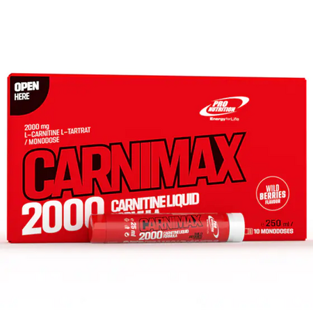 Carnimax 2000, 10 monodoze x 25 ml, Pro Nutrition 660602